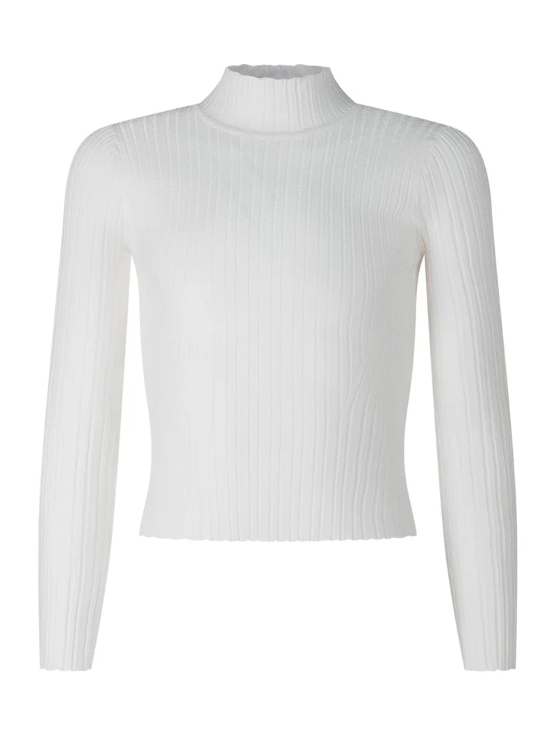Maglia Dolcevita a Coste