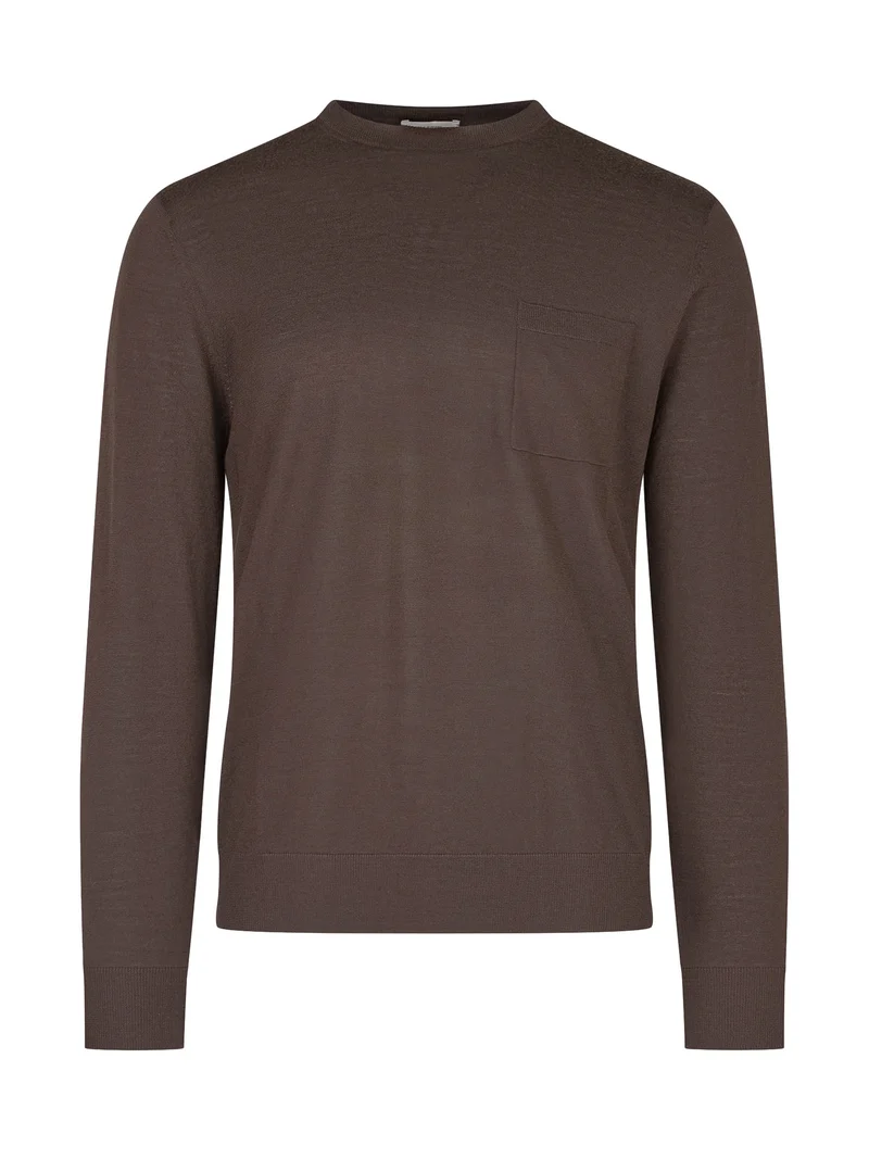 Maglia Girocollo con Taschino