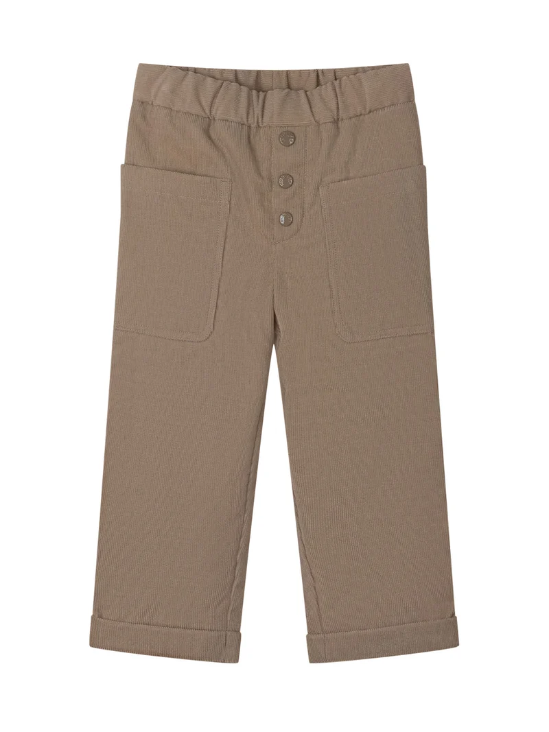 Pantalone con Tasche Applicate