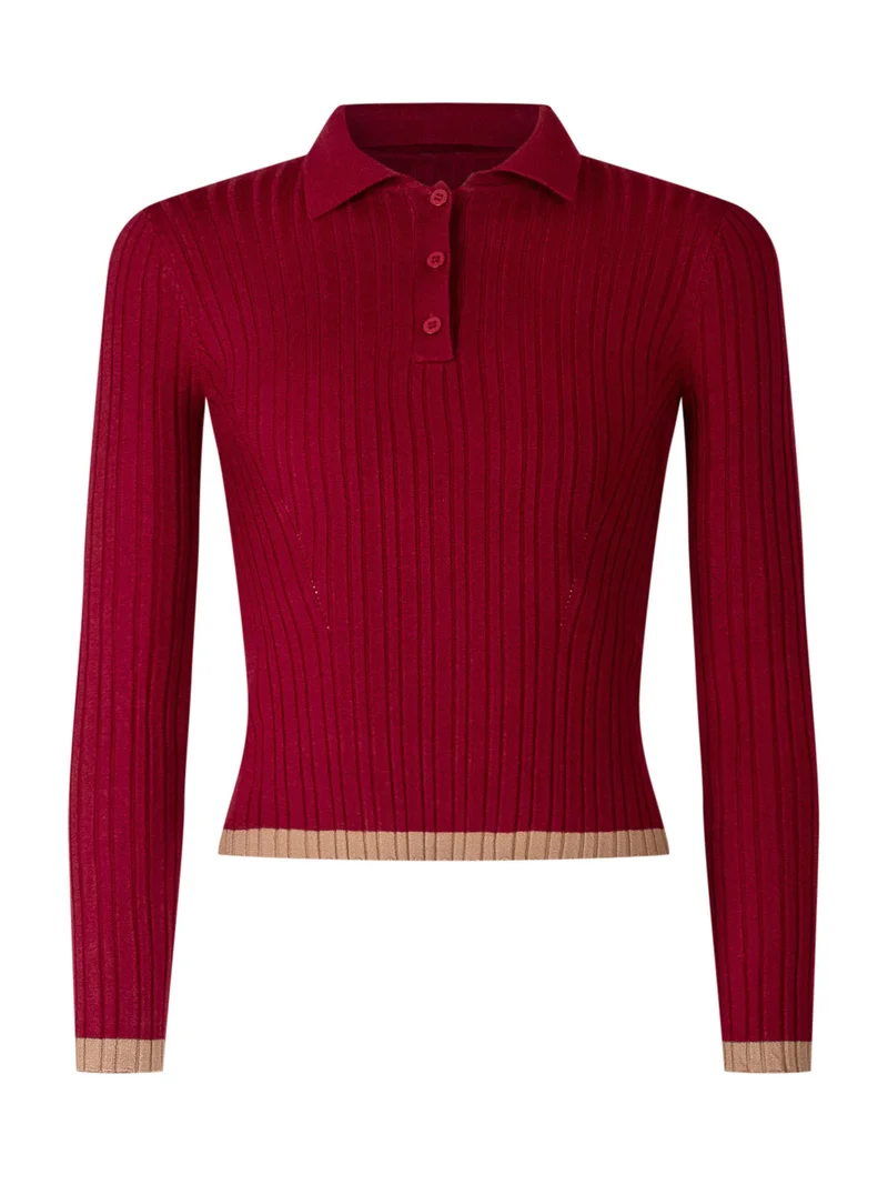 Maglia Polo a Coste