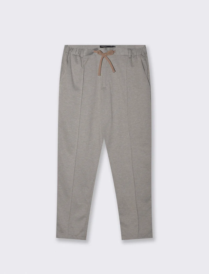 Pantaloni Jogger Easy Formal Fit - Grigio mel.