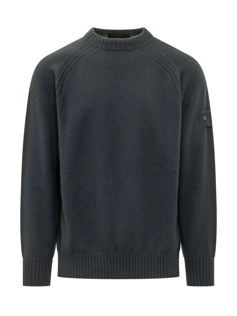 Maglia Girocollo con Maniche Raglan