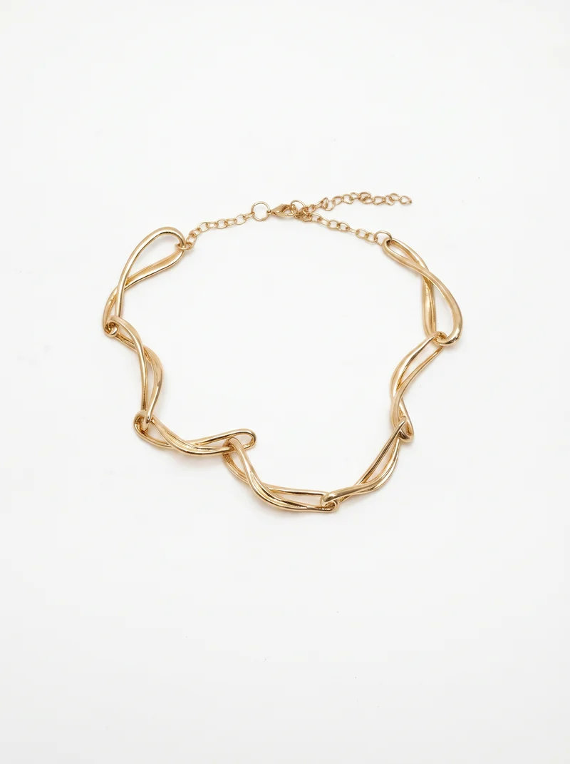 Collana Nodi Intrecciati - Oro