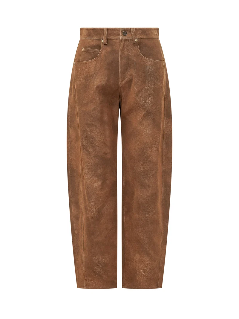 Pantaloni Belky a Gamba Ampia