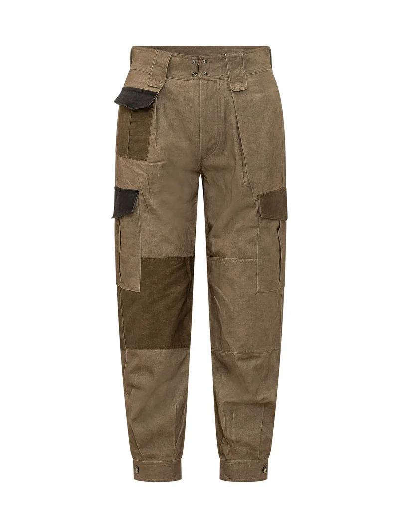 Pantaloni Renza Cargo con Tasche Applicate