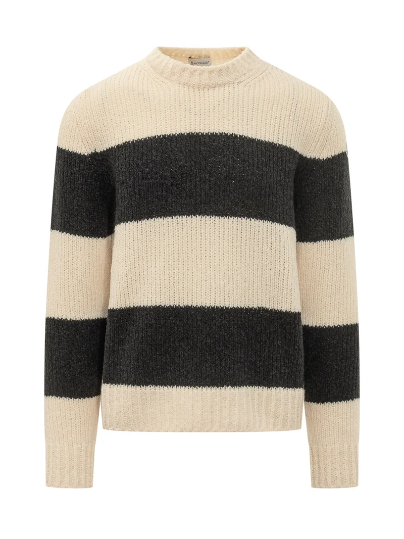 Pullover Girocollo a Righe