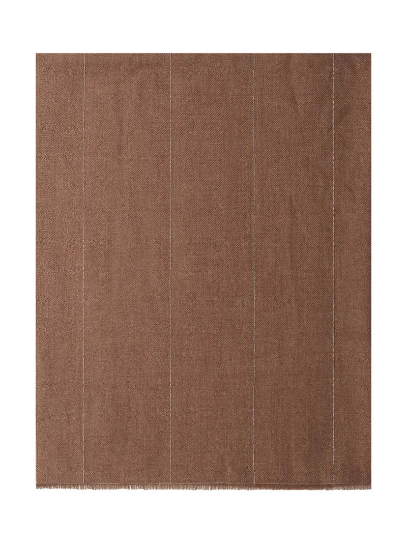 Sciarpa con Bordo Jacquard