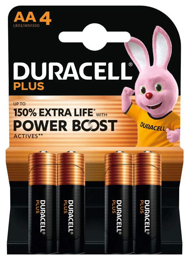 Duracell Plus Batteria monouso Stilo AA Alcalino