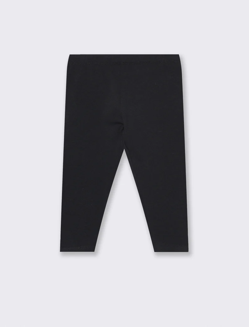 Leggins in Jersey: Comfort Quotidiano - Nero