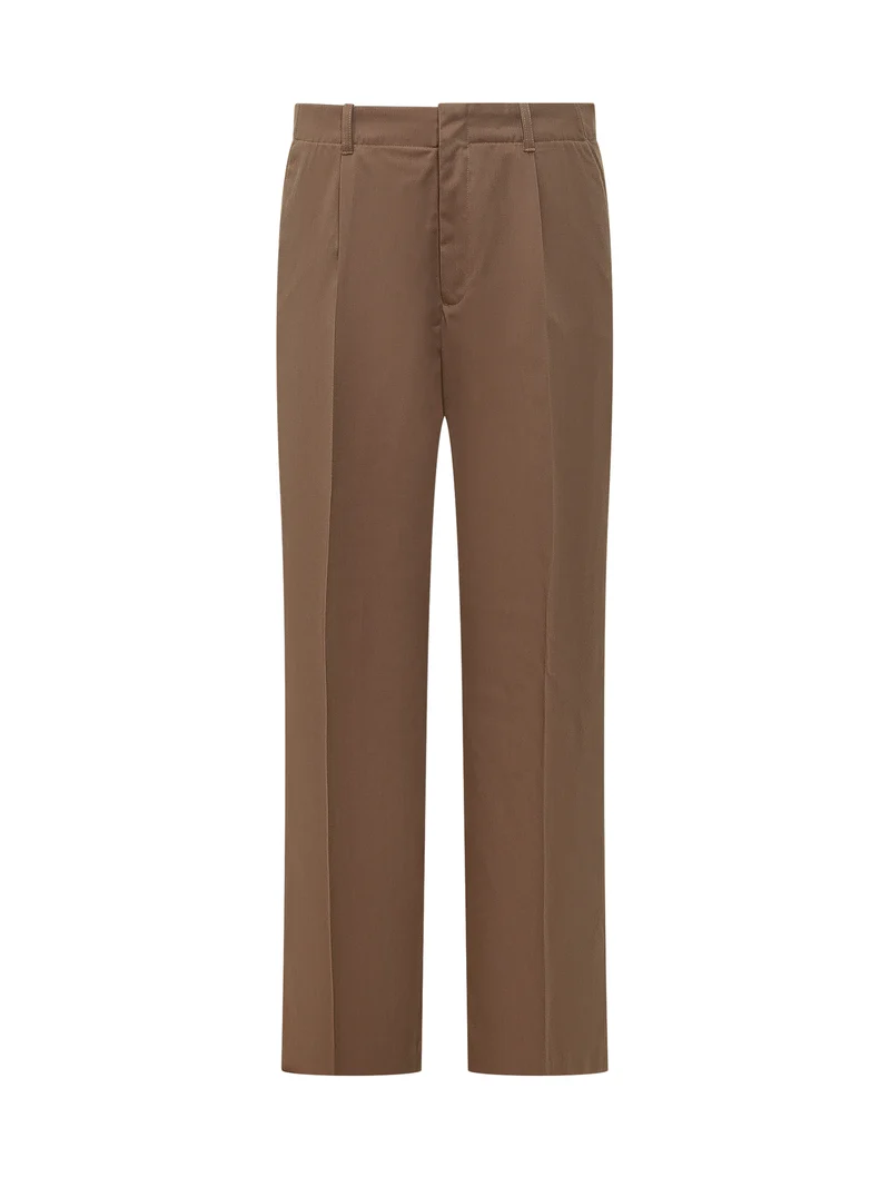 Pantaloni Borrowed Chino con Piega Frontale
