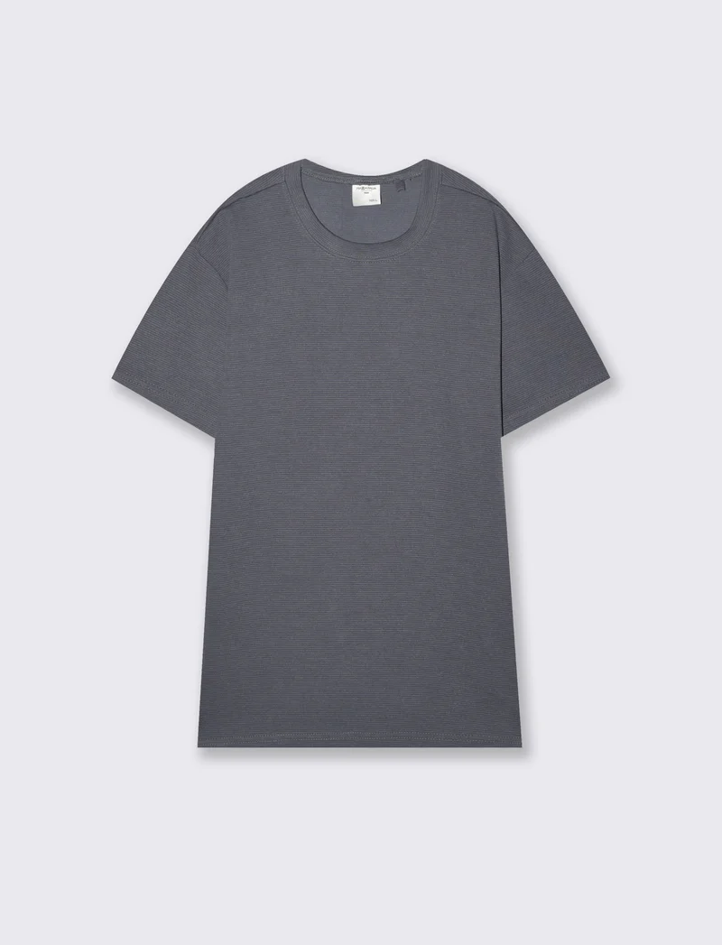 T-shirt girocollo effetto slavato ottoman - Avion