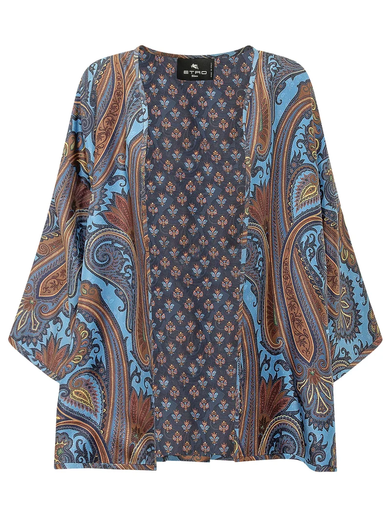 Poncho con Pannello Decorativo