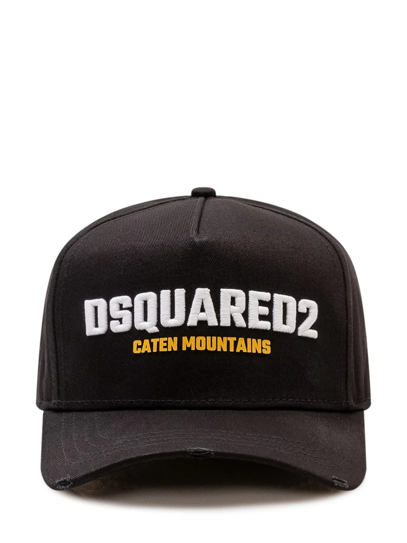 Cappellino da Baseball con Doppio Ricamo