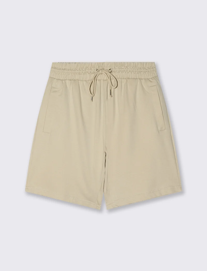 Bermuda Felpa French Terry Vita Jogger - Grigio ghiaccio