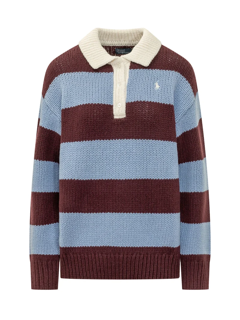 Pullover Rugby a Righe
