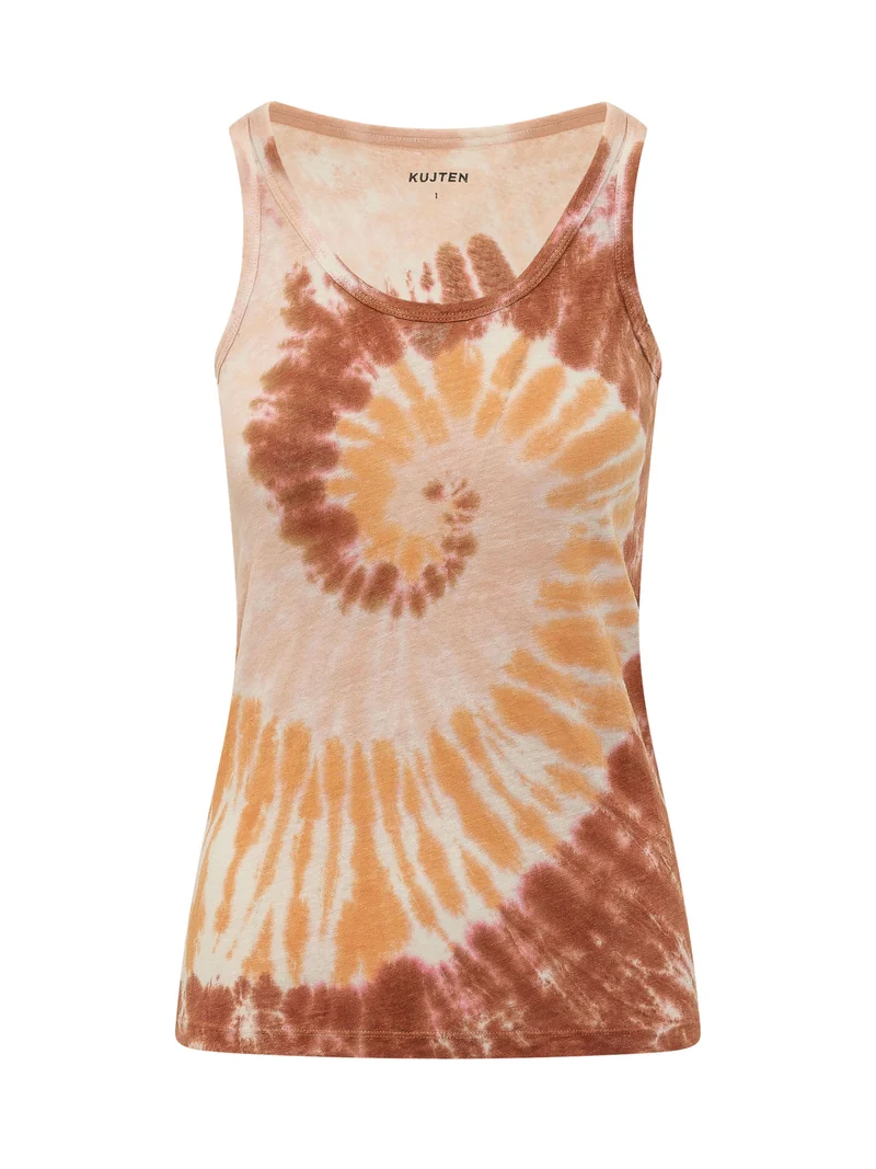 Top Senza Maniche con Stampa Tie Dye