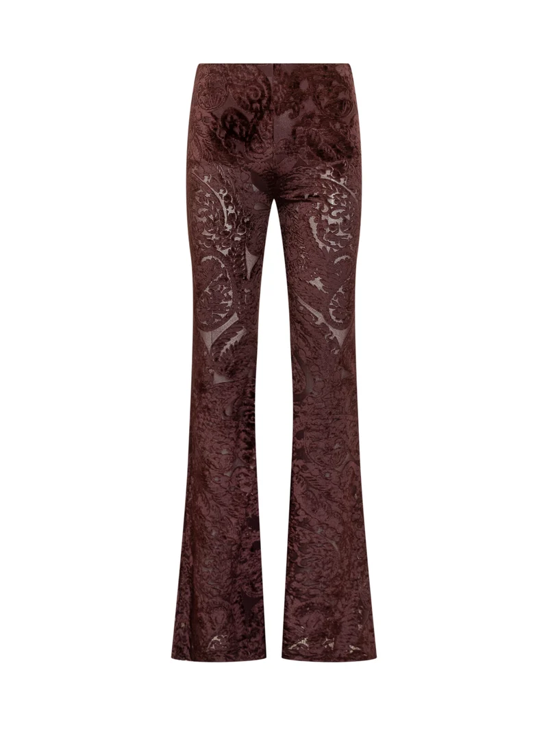 Etro Pantaloni Flare Jacquard