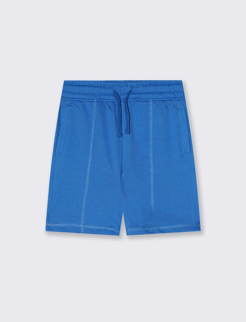 Bermuda in felpa comodi per il tempo libero - Blu oceano