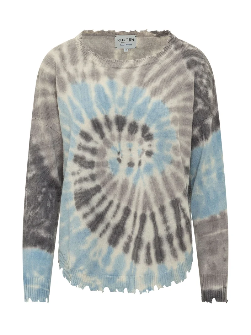 Maglia Mela Sunny con Motivo a Spirale
