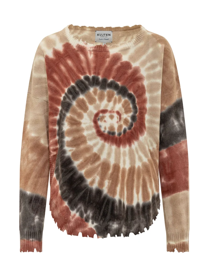 Maglia Mela Sunny con Motivo a Spirale