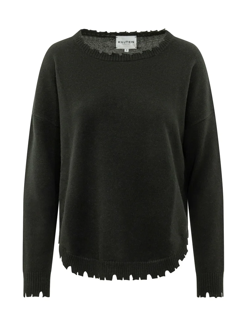 Maglia Mela con Orli Irregolari