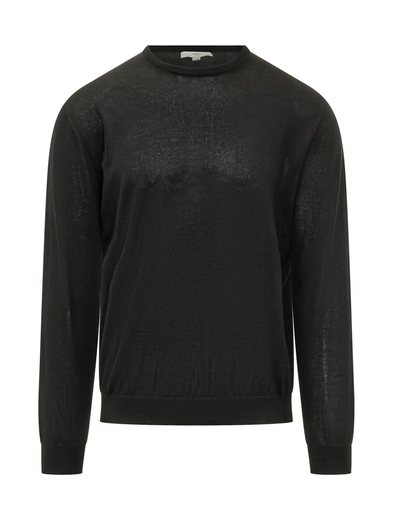 Maglia Girocollo con Fondo a Coste