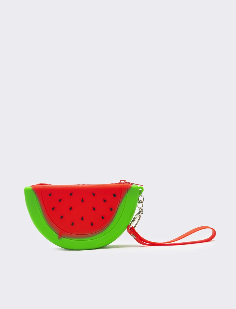 Portamonete bambina soft fruit - Verde