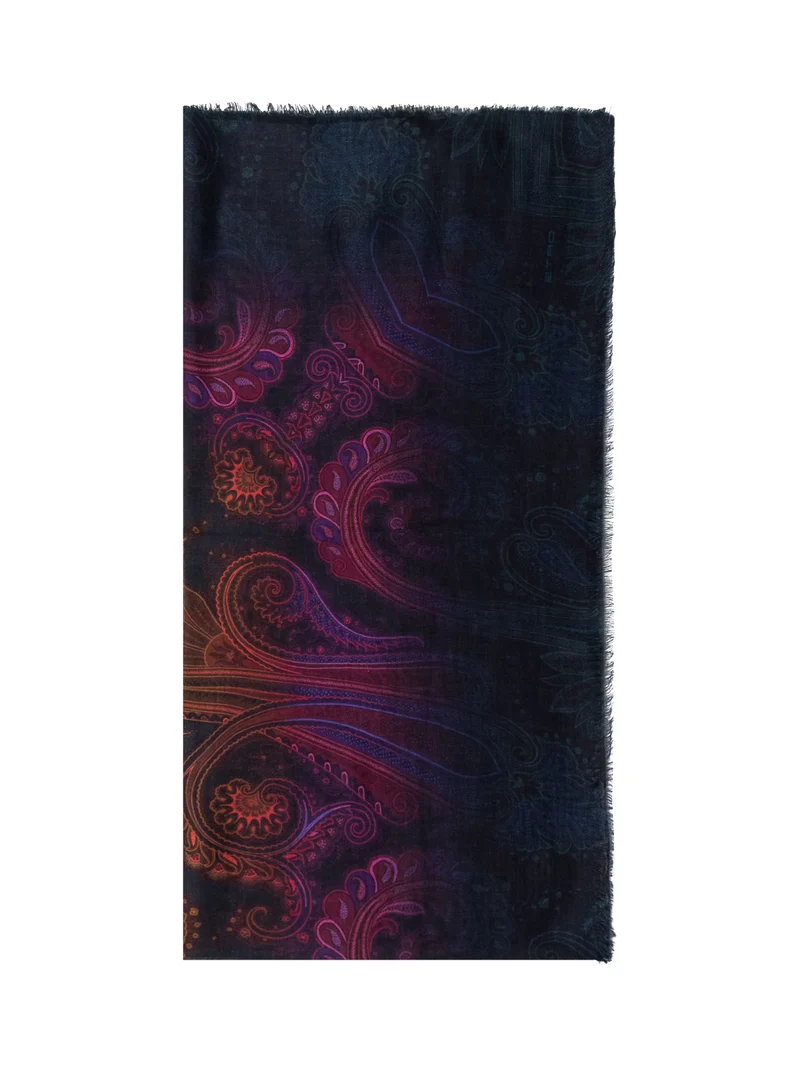 Sciarpa con Stampa Paisley