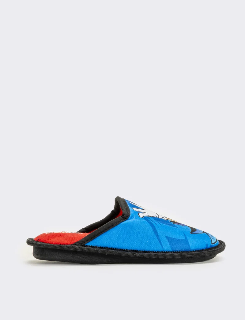 Pantofola blu Sonic© da bambino - Blu