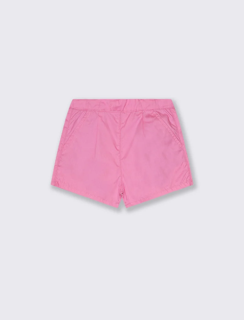 Shorts con tasche. da neonata - Rosa