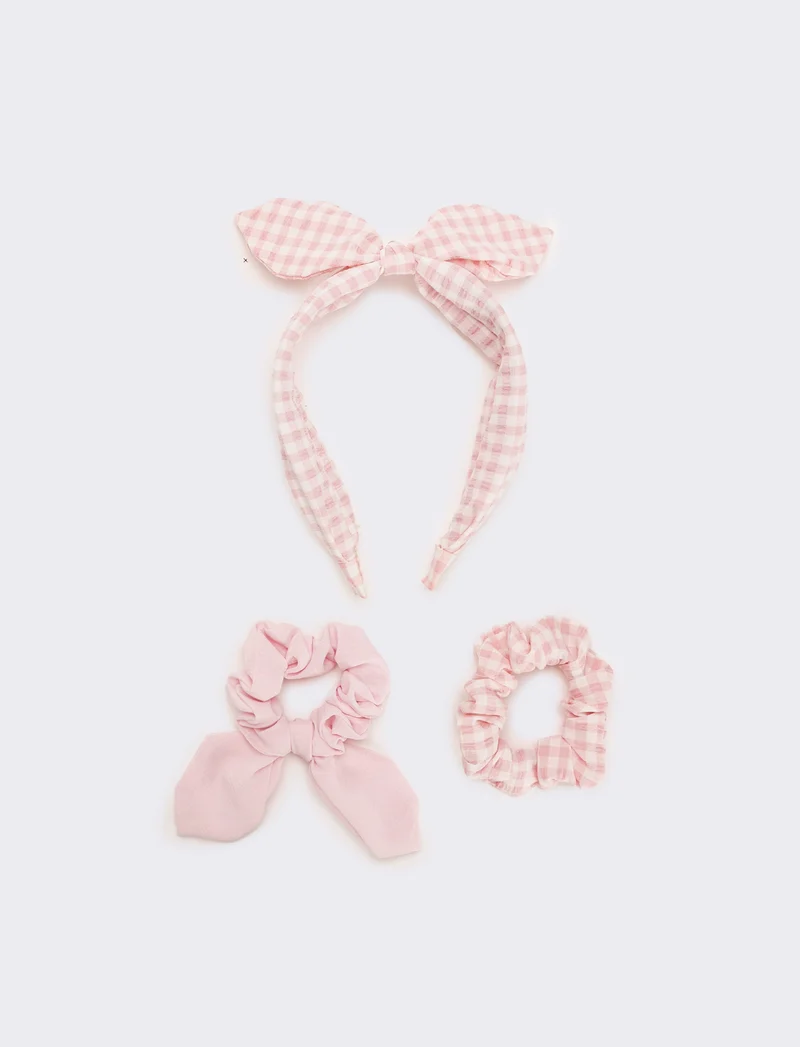 Set cerchietti bambina expo pe25 - Rosa