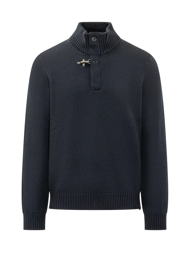 Maglia a Collo Alto con Gancio
