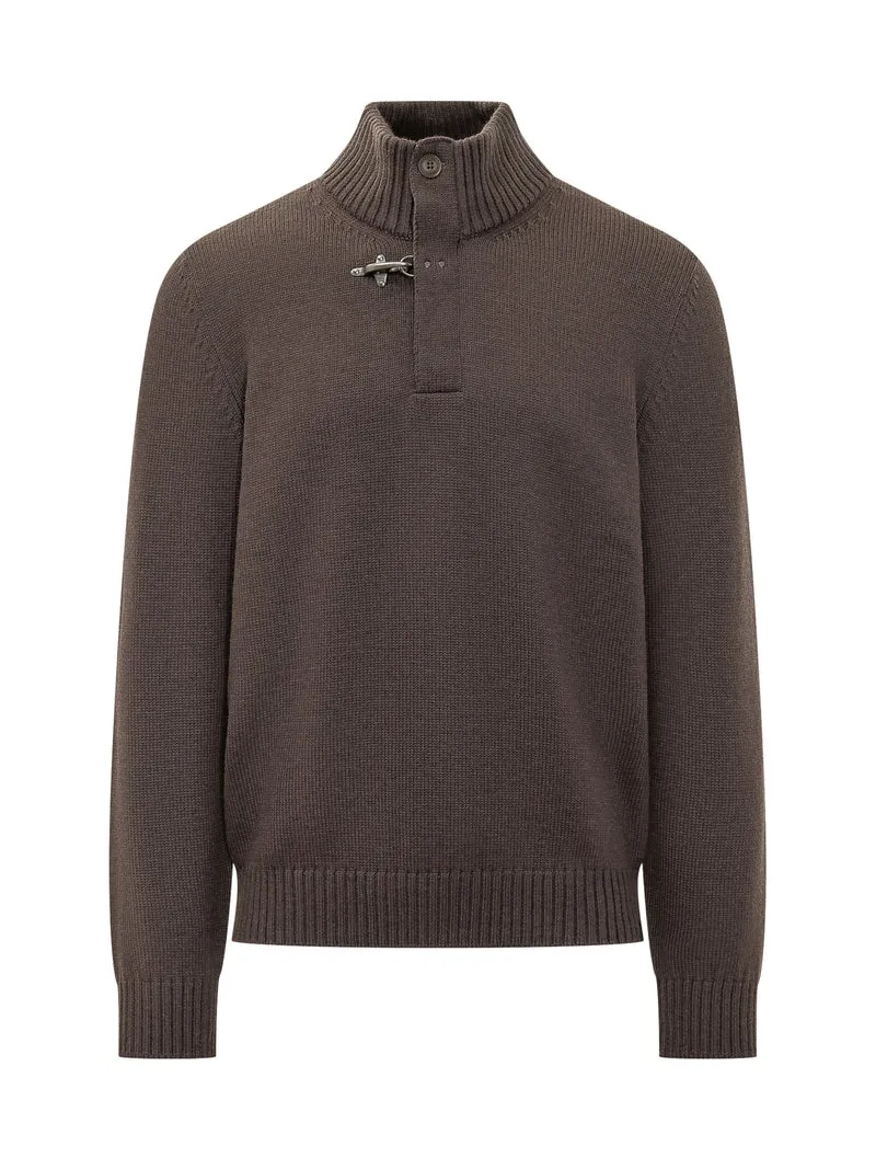 Maglia a Collo Alto con Gancio
