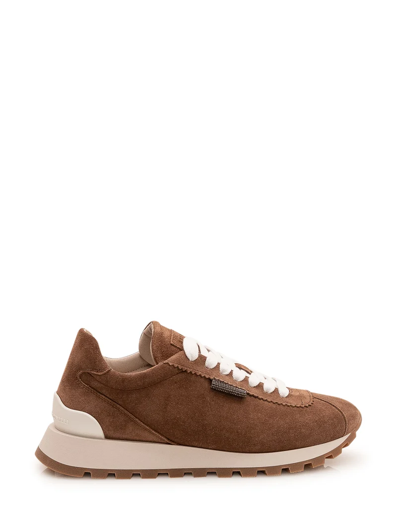 Sneaker Bassa con Suola Carrarmato