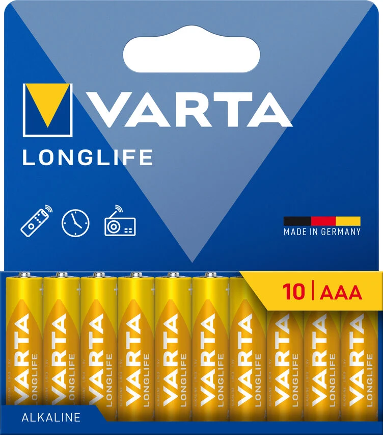 Varta 4103101761 Batteria monouso Mini Stilo AAA Alcalino