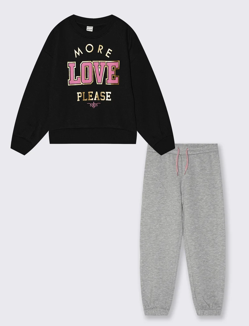 Tuta garzata per un look sportivo chic - Nero