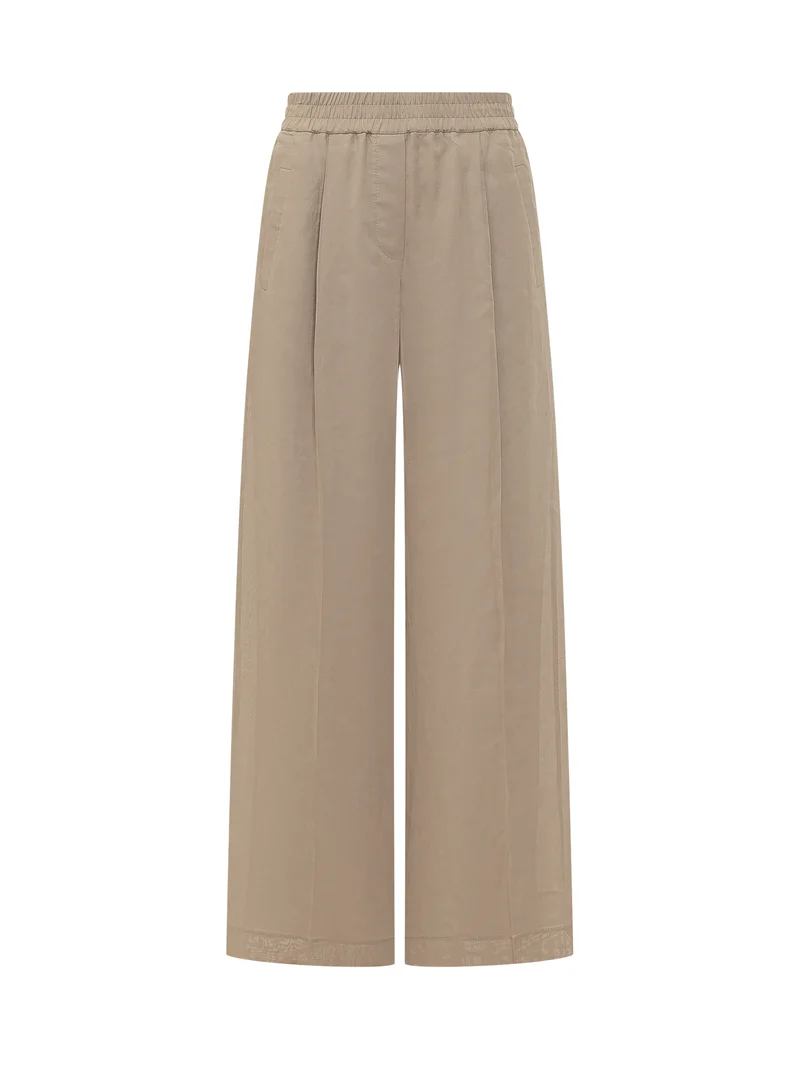 Pantalone Palazzo a Vita Elasticizzata
