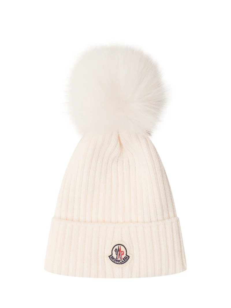 Cappello in Maglia con Pompon