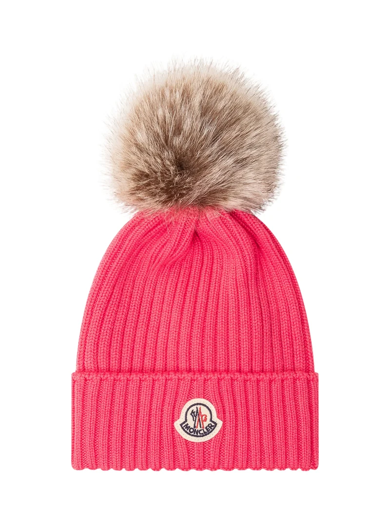 Cappello in Maglia con Pompon