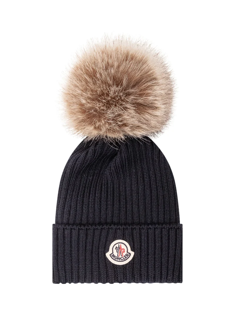 Cappello in Maglia con Pompon
