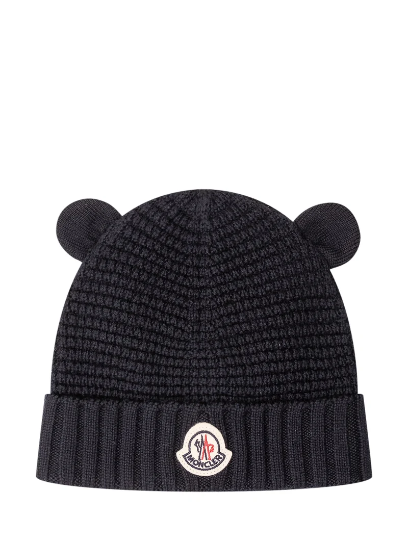 Cappello in Maglia con Orecchie
