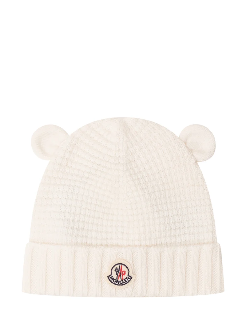 Cappello in Maglia con Orecchie