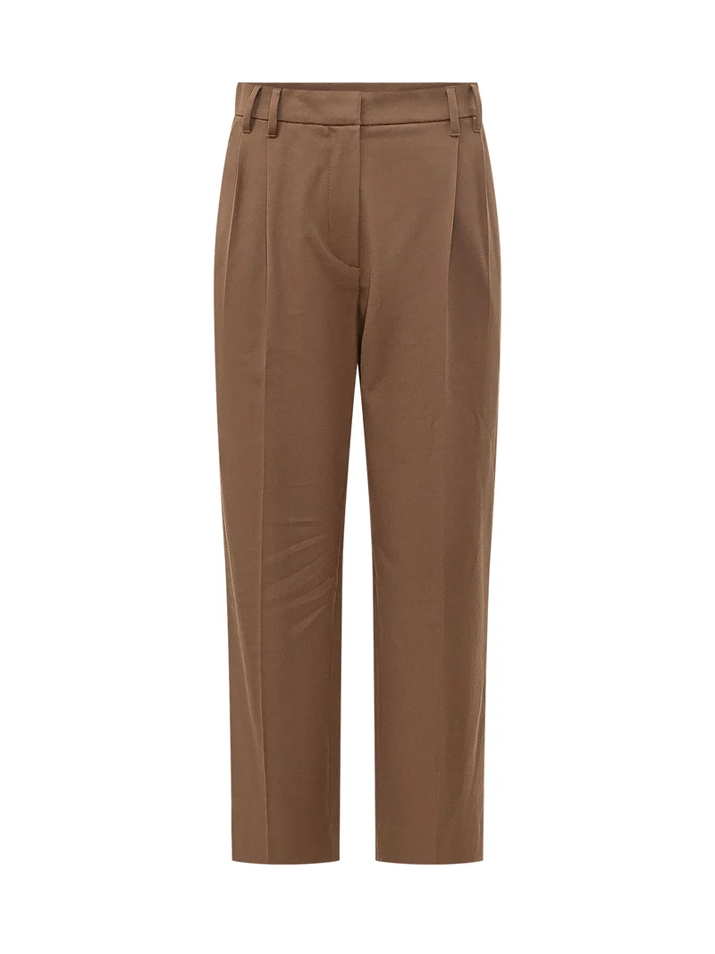 Pantaloni Ampi con Vita Elasticizzata