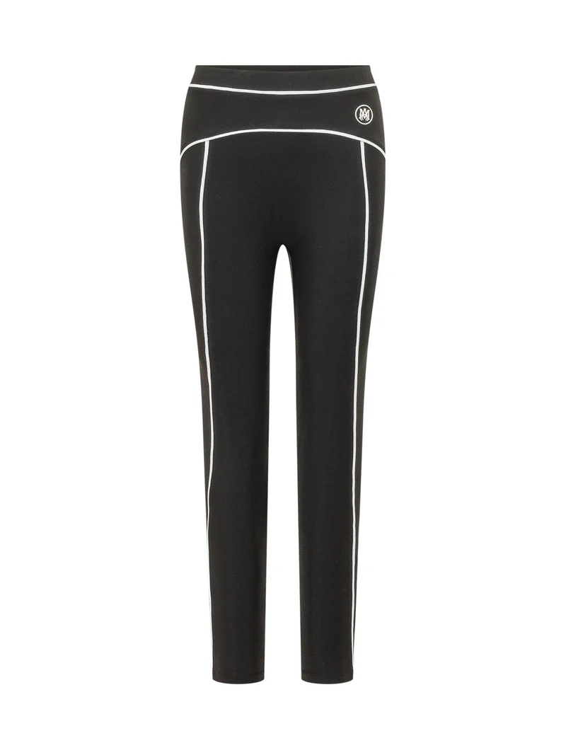 Leggings con Profili a Contrasto