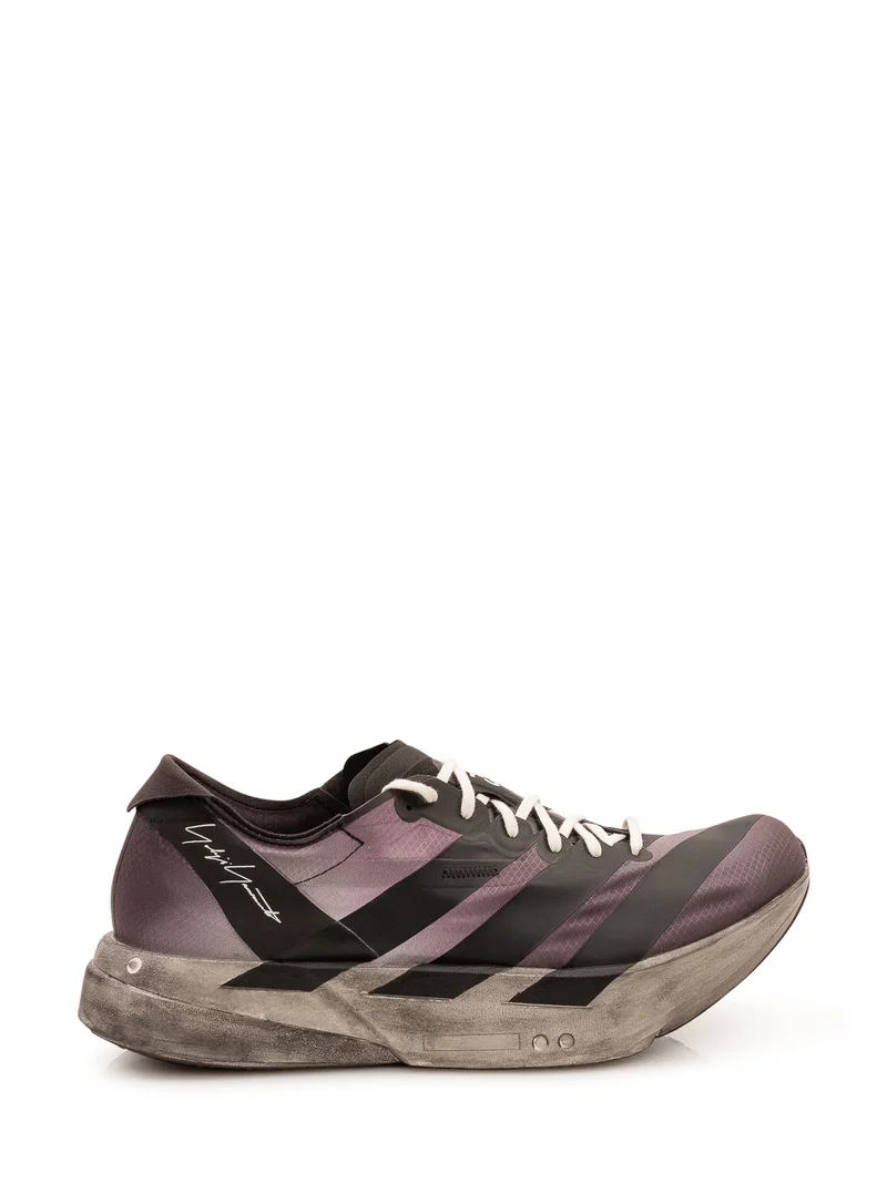 Sneakers Basse con Bande Diagonali