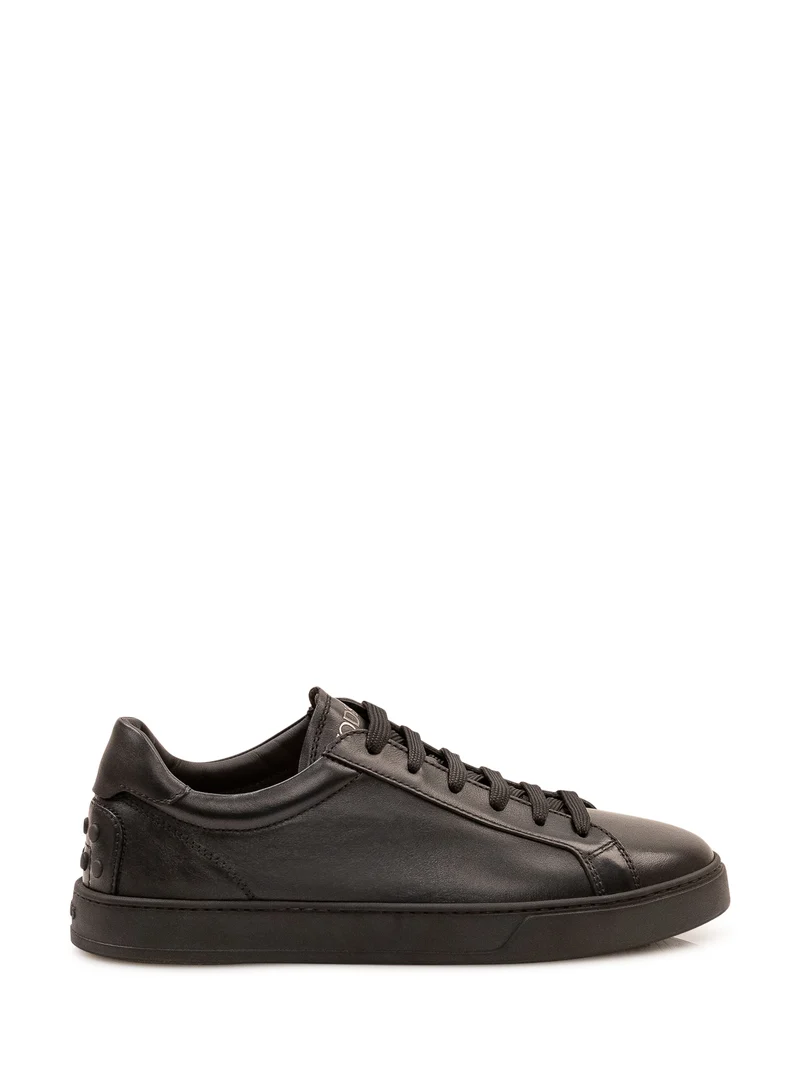 Sneakers Basse con Tallone Decorato