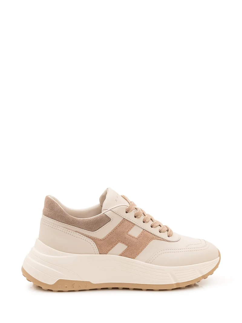 Sneakers Basse con Suola Rialzata