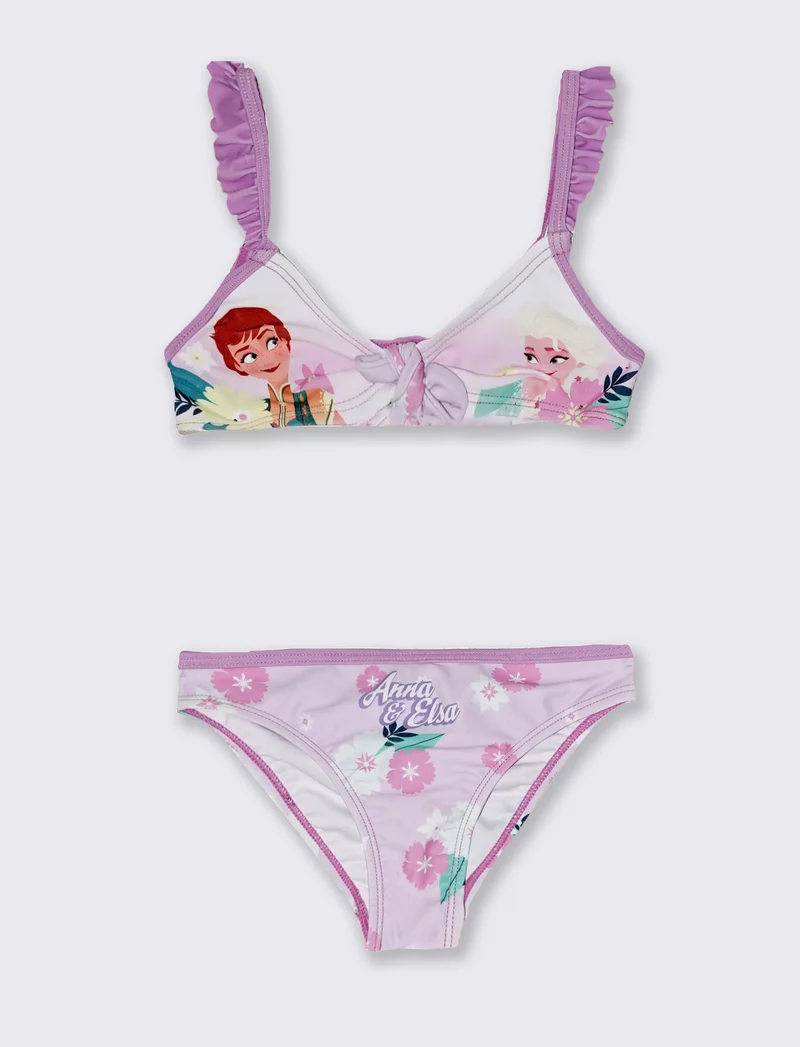 Costume Disney Frozen due pezzi per bambine - Viola