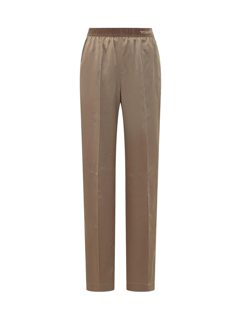 Pantaloni da Pigiama con Vita Elasticizzata