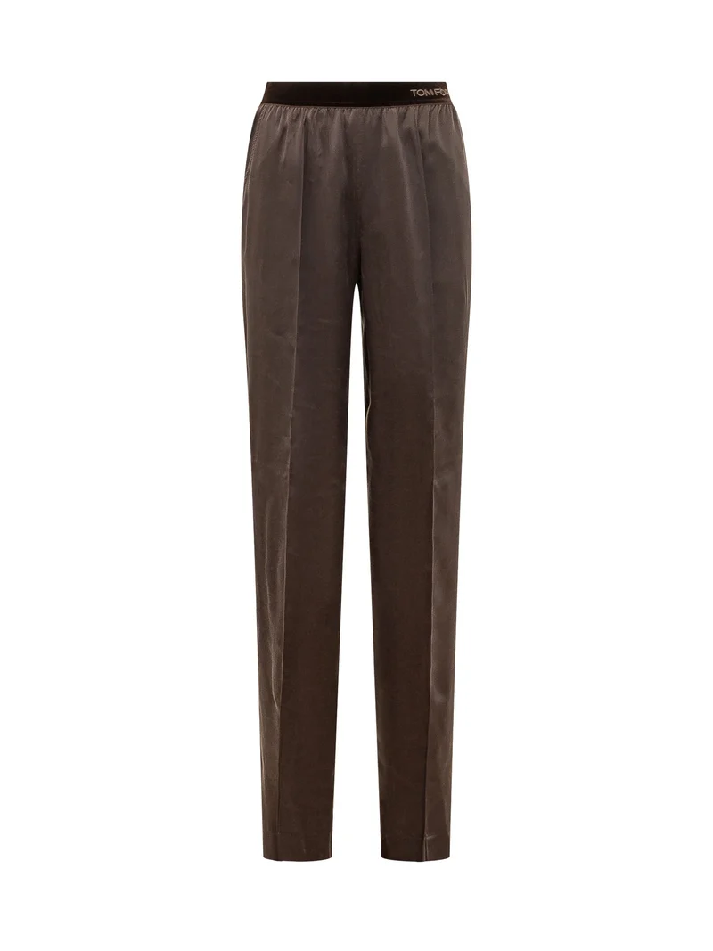 Pantaloni da Pigiama con Vita Elasticizzata